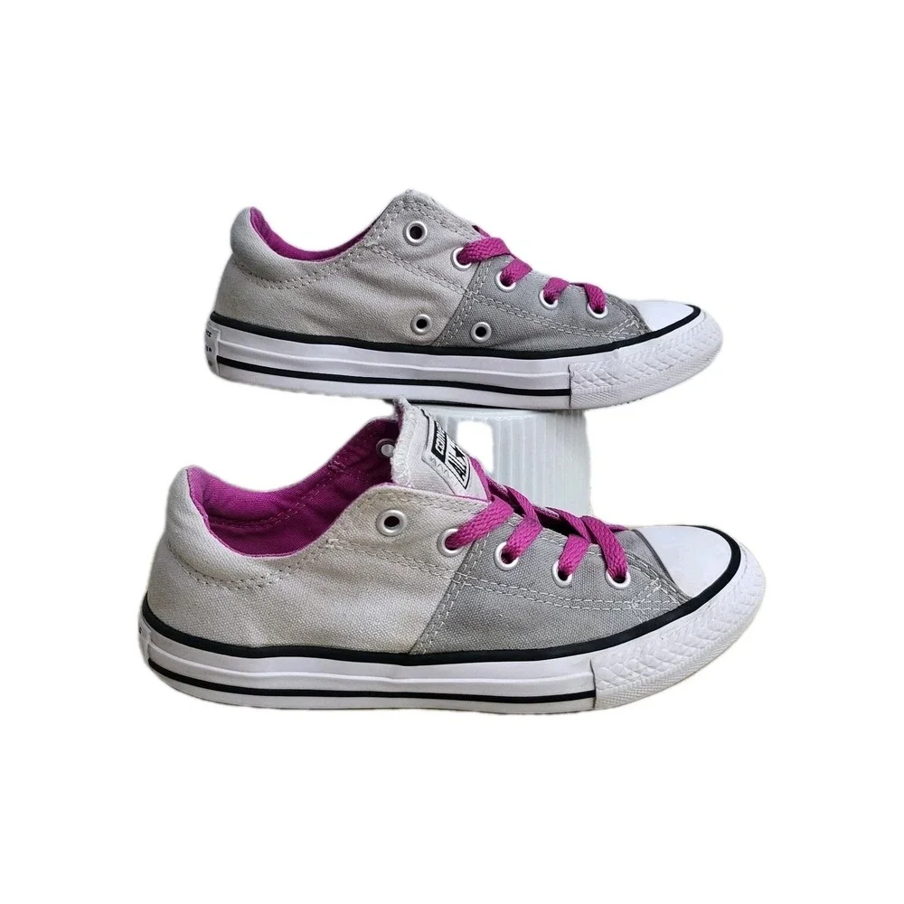 Converse Chuck Taylor All‎ Star 651747F Madison Padded Junior Size 1.5 Gray Pink